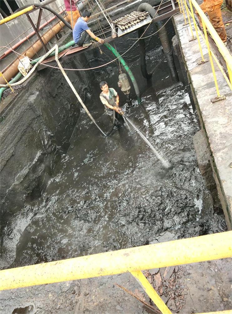 蜀山沉淀池清掏-污水池清理