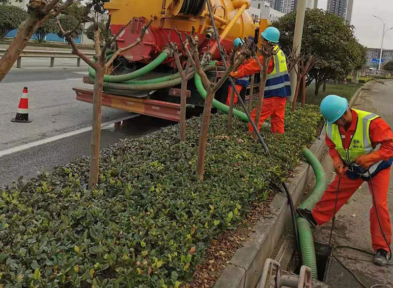 蜀山市政管道清淤